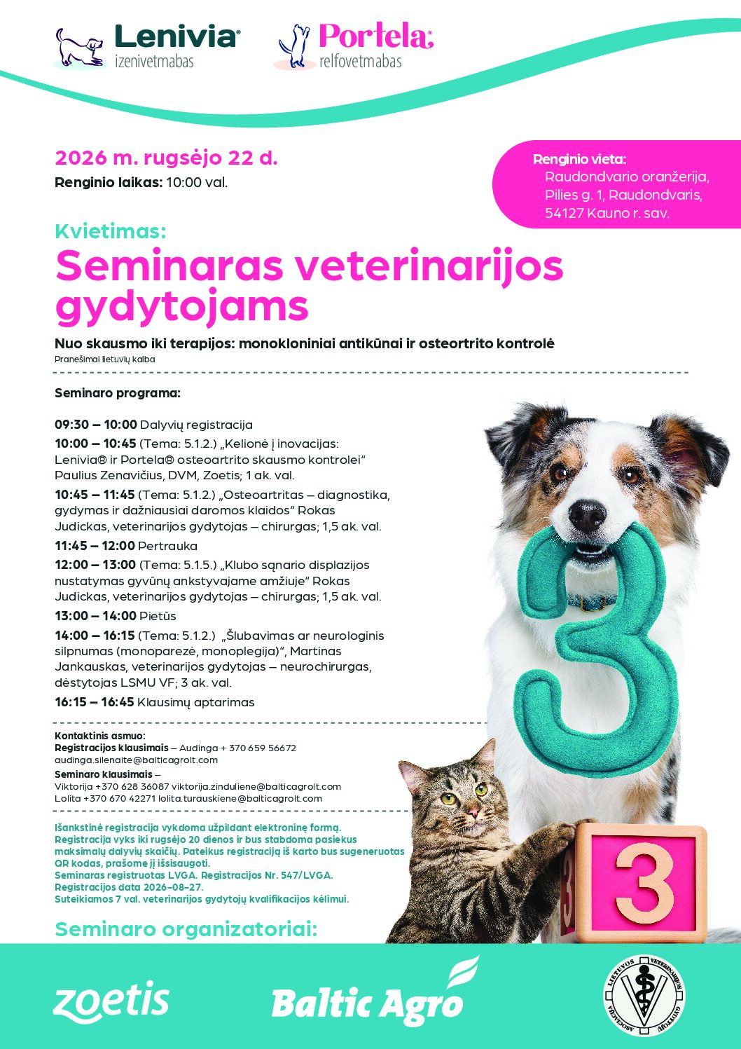 Rugsėjo 22 d. seminaro kvietimas